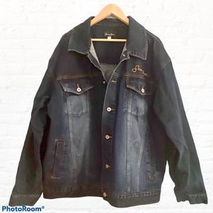 Sean John Denim Jacket Size XXL